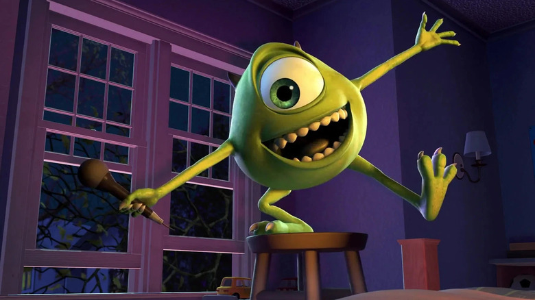 Mike Wazowski sings and dances