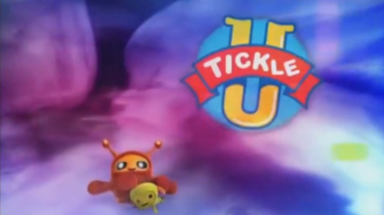 Tickle U hosts and logo
