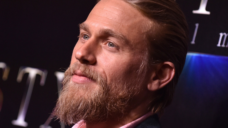 Charlie Hunnam thinking