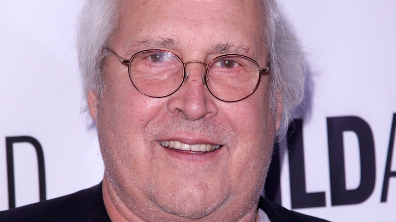 Chevy Chase smiles