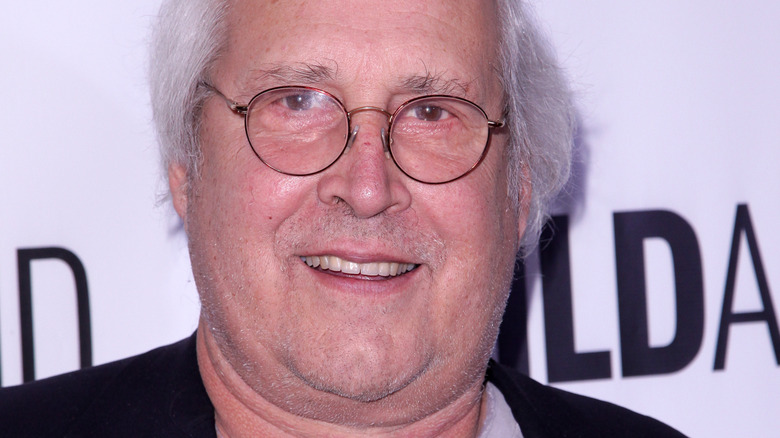 Chevy Chase smiles