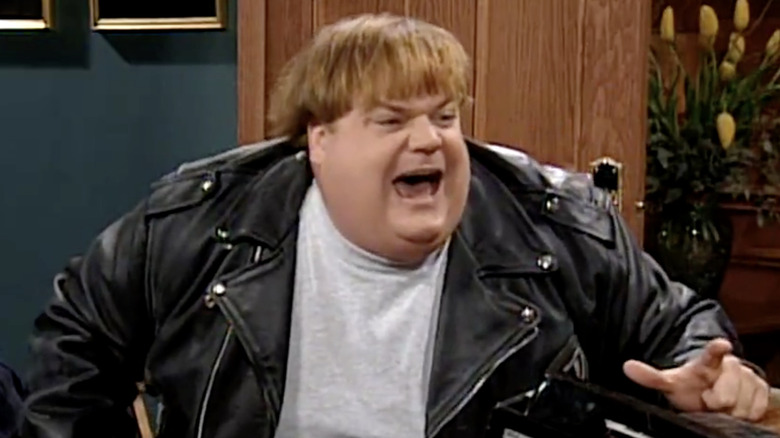 Chris Farley leather jacket