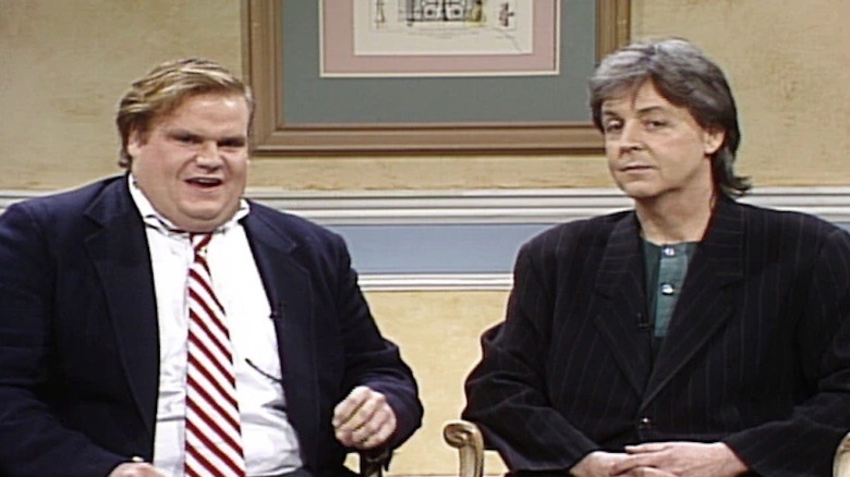 Chris Farley Paul McCartney SNL