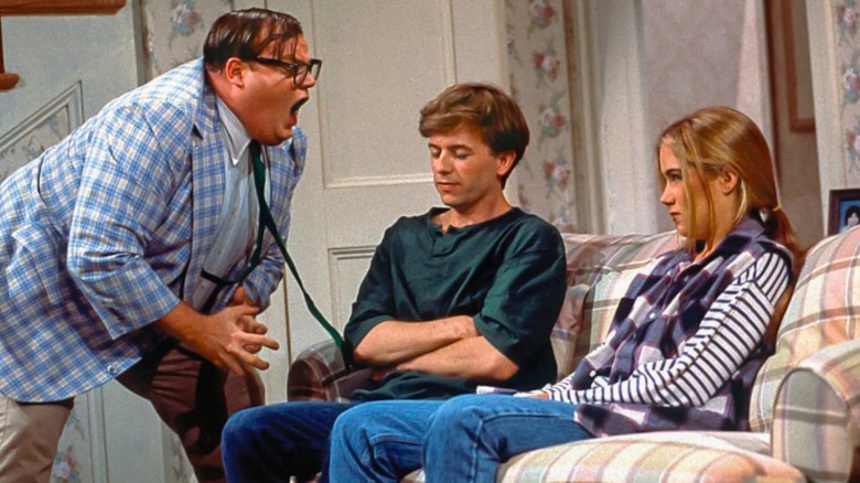 Chris Farley, David Spade, Christina Applegate