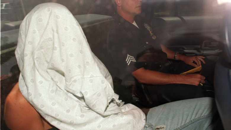 Christian Slater in police custody