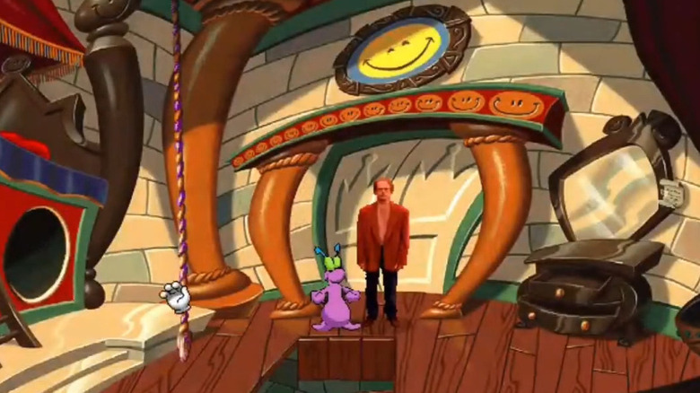 Lloyd on the cover of Toonstruck