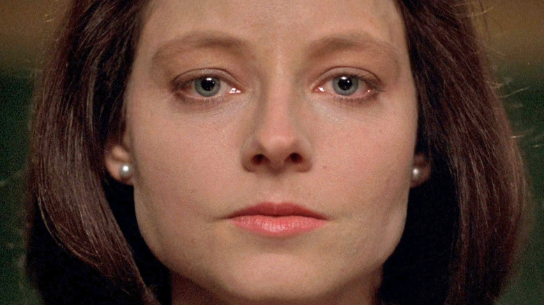 Clarice Starling staring ahead