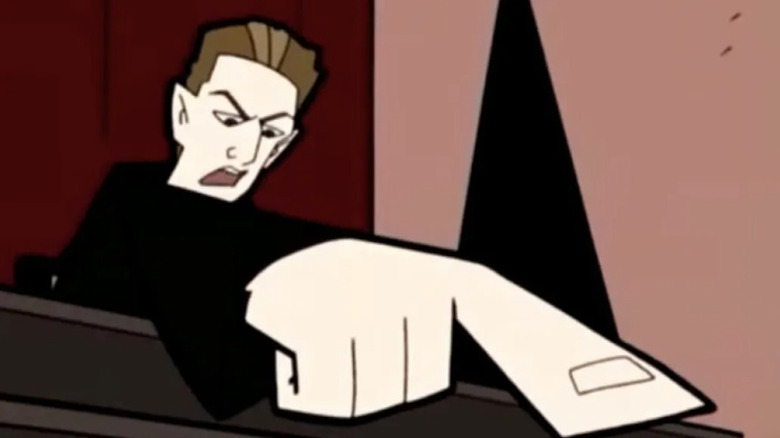 Judge Reinhold in Clerks animated