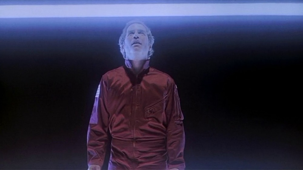 Roy entering the mothership