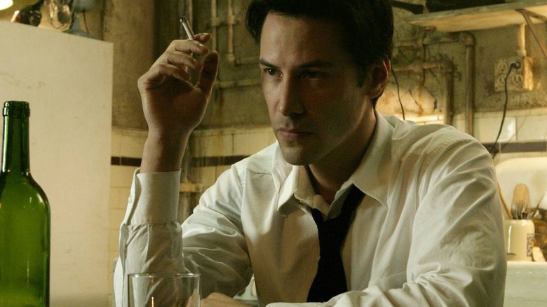 Constantine in his apartment