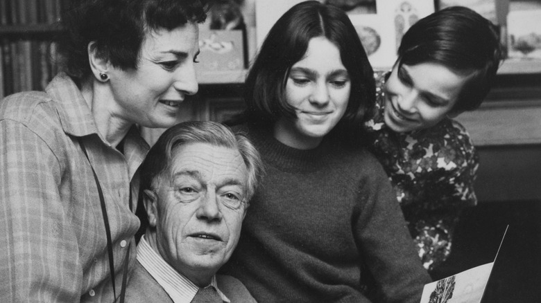 Daniel, his parents and sister