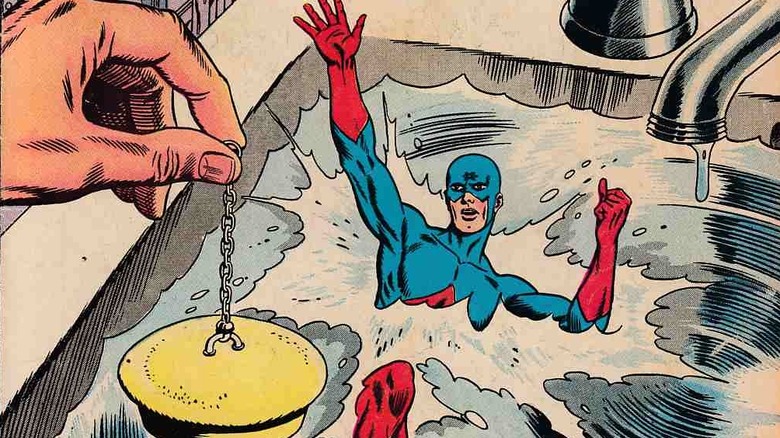 Atom down the drain