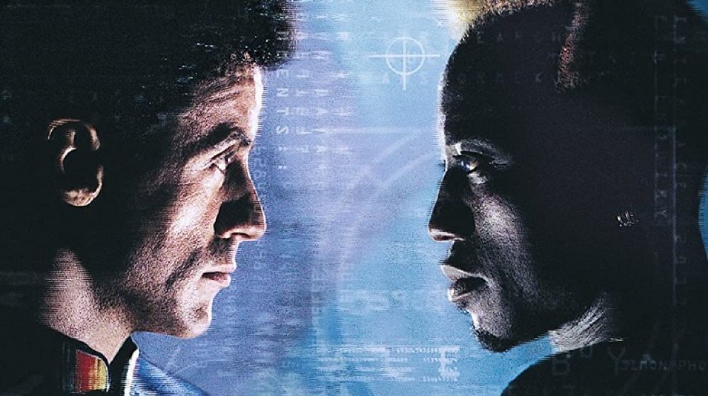 Sylvester Stallone and Wesley Snipes in Demolition Man