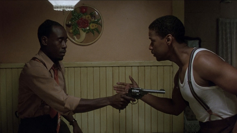 Denzel Washington and Don Cheadle in "Devil in a Blue Dress"