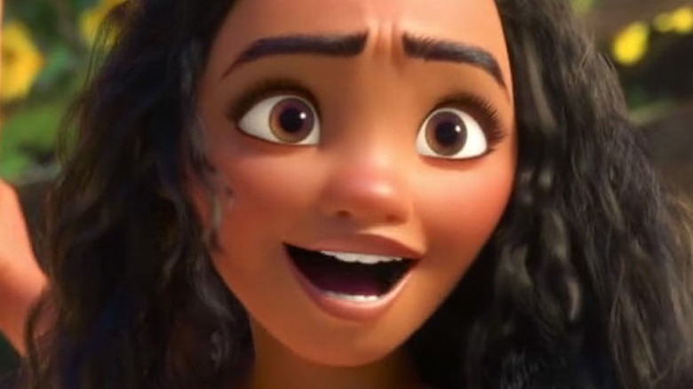 Moana singing