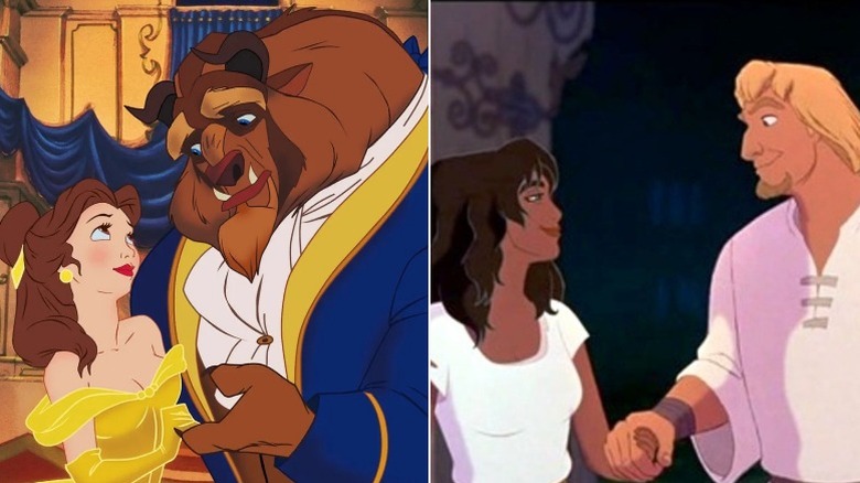 Belle and Beast/Esmeralda and Phoebus