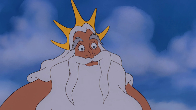 King Triton smiling