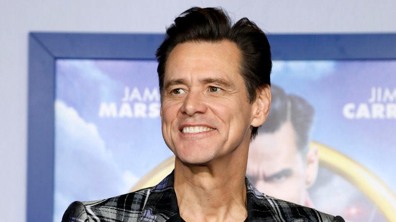 Carrey smiling