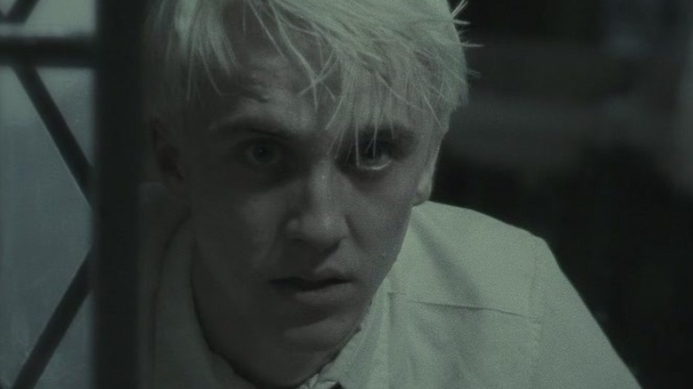   Draco a fürdőszobában