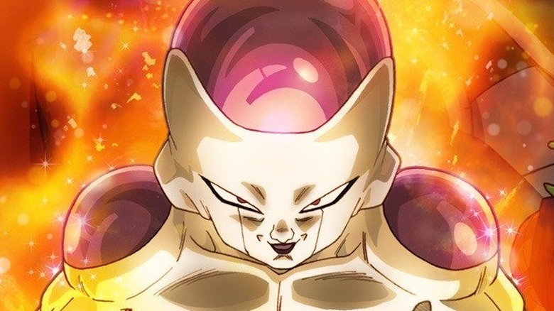 Frieza glows with power