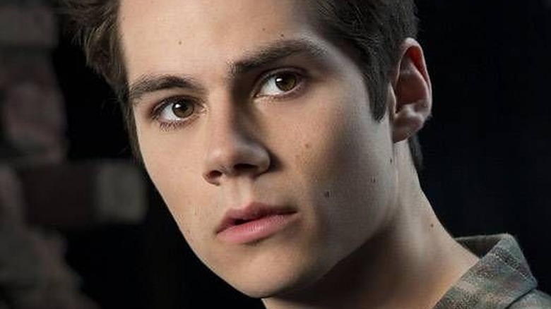 Dylan O'Brien looking concerned