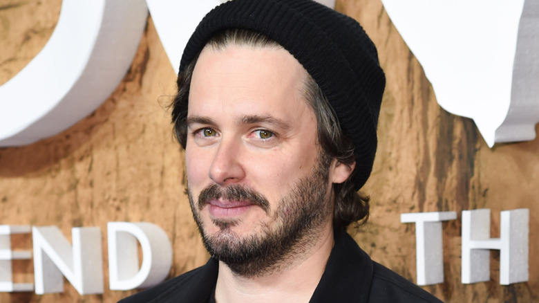 Edgar Wright at a film premiere