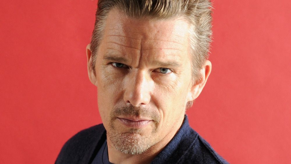 Ethan Hawke smiling