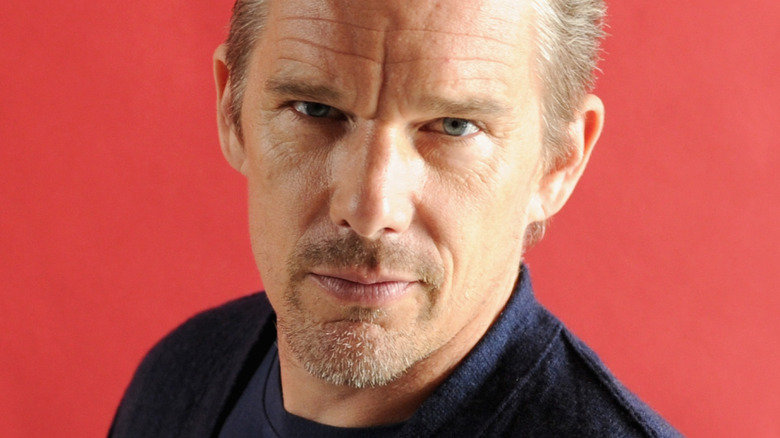 Ethan Hawke smiling