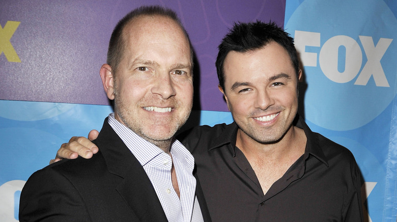 Mike Henry and Seth MacFarlane