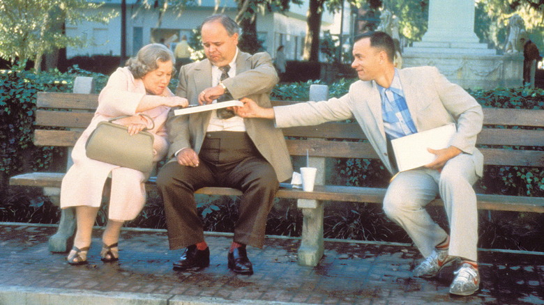 Forrest Gump and his box of chocolates