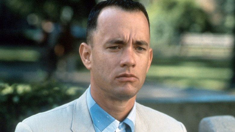 Tom Hanks looking confused