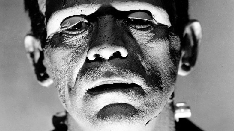 Boris Karloff as Frankenstein