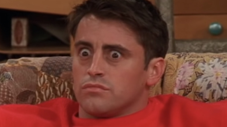 shocked Joey on sofa