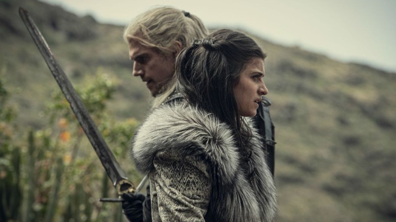 Geralt and Yennefer
