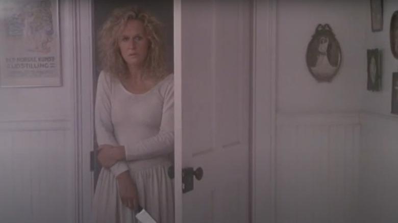Glenn Close with knife in Fatal Attraction
