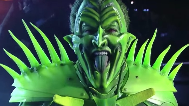 Patrick Page as the Green Goblin on the Late Show with David Letterman