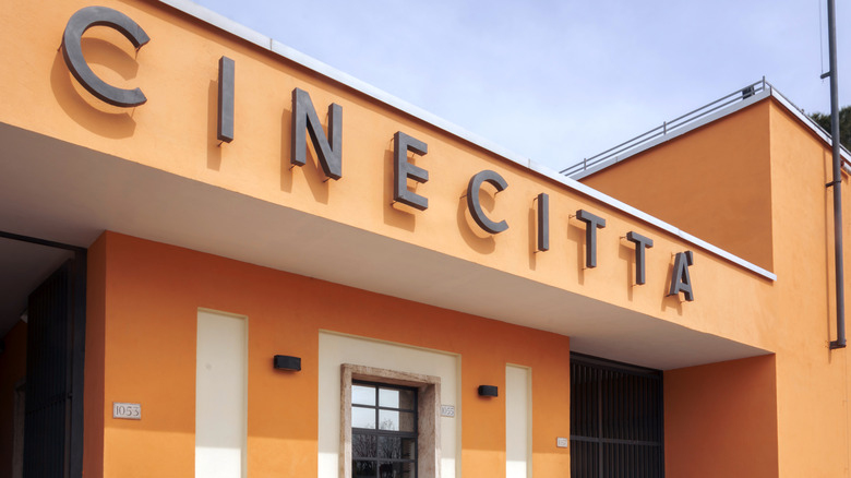 Cinecitta Studios entrance