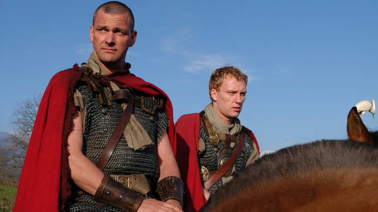 Vorenus Pullo horseback