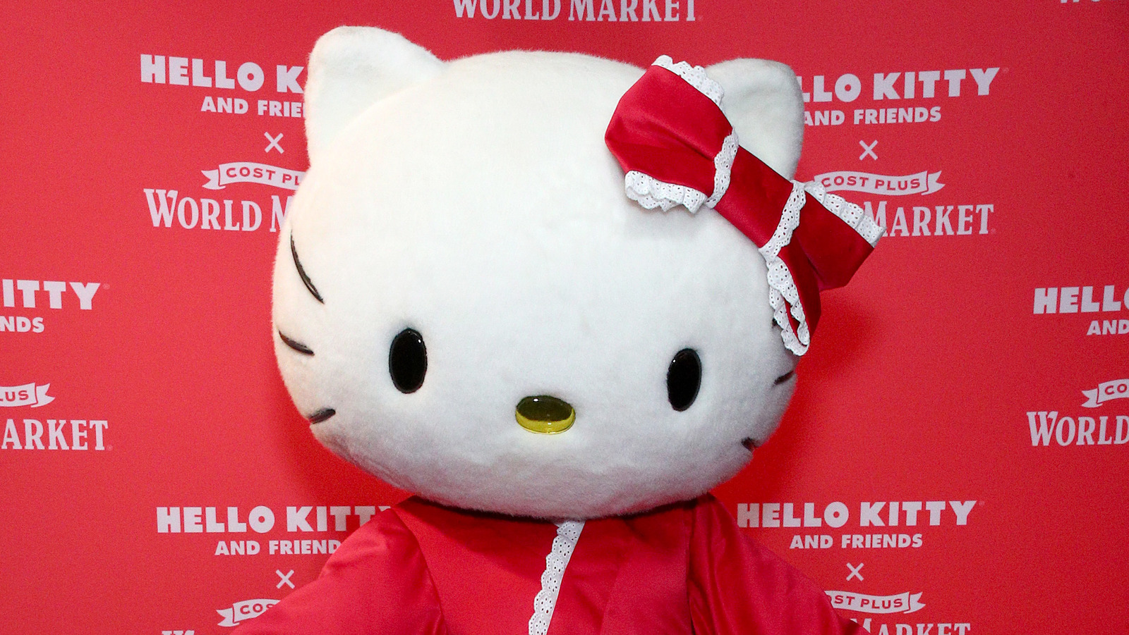 Web design of the official online store of Hello Kitty