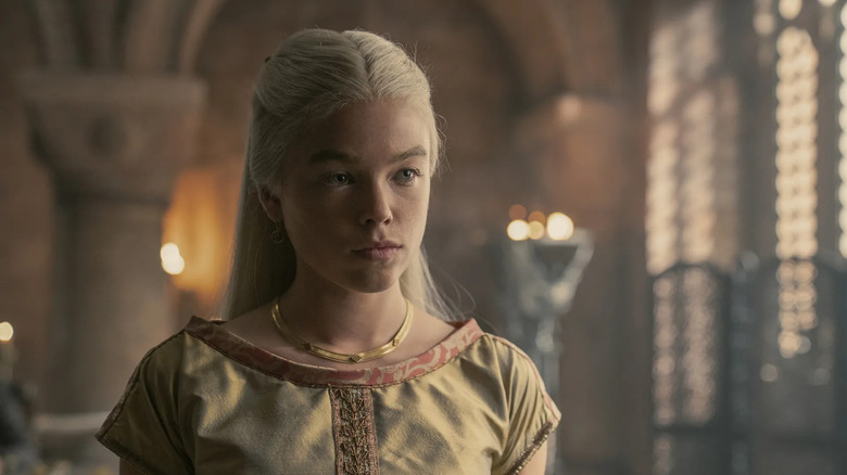 Young Rhaenyra in the Red Keep