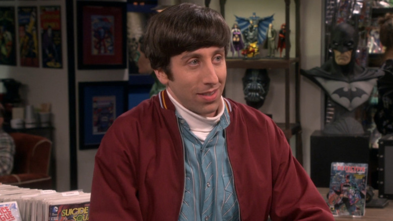 Howard Wolowitz smiling