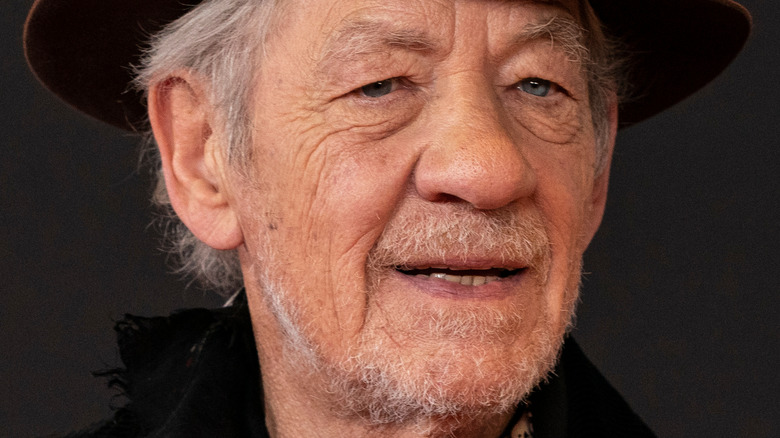 Ian McKellen smiling