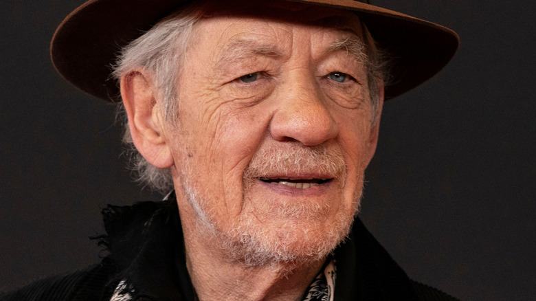 Ian McKellen smiling
