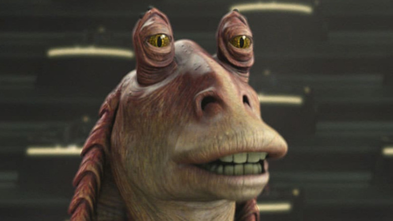 Jar Jar Binks speaking