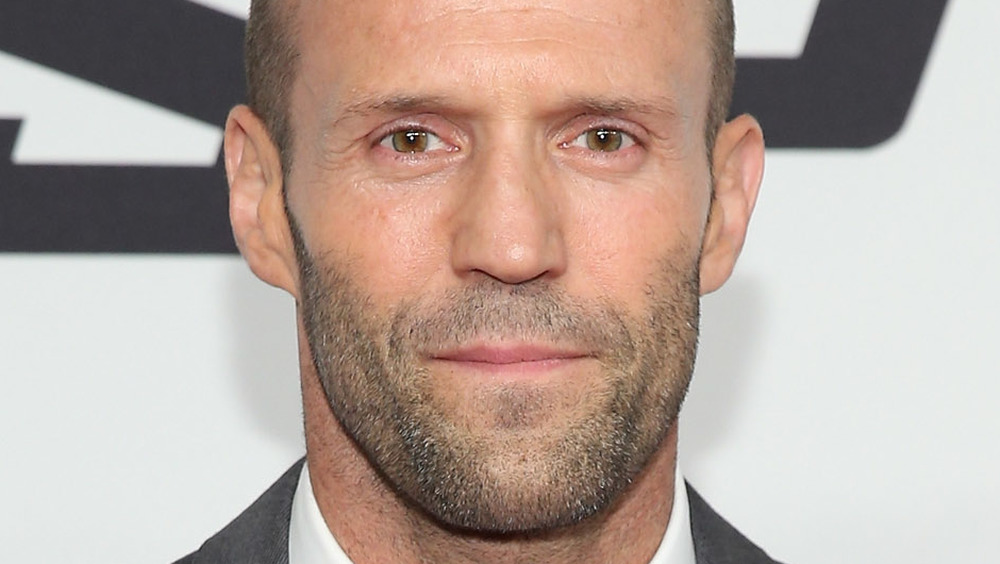 Jason Statham smiling