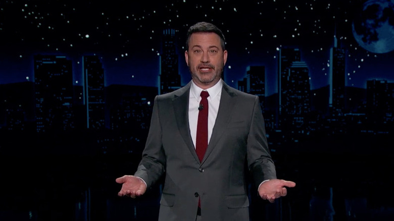 Jimmy Kimmel on his show