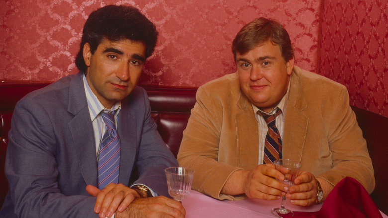 John Candy with Eugene Levy