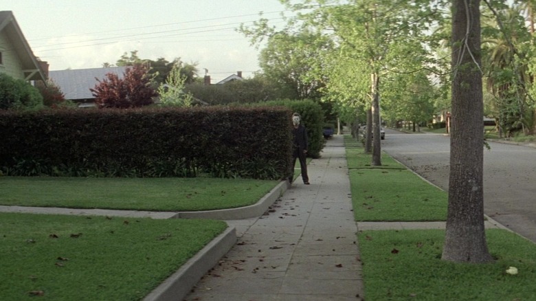 Michael Myers watching