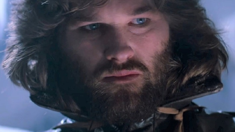 Kurt Russell staring