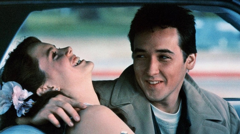 Lloyd Dobler in car in Say Anything